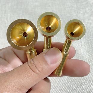黄铜烟锅传统旱烟烟锅通用烟杆烟具烟斗烟袋配件旱烟袋老式烟锅头