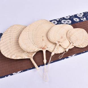 手工无骨编织新会葵扇棕叶大蒲扇老式 扇手摇纳凉 草编男女夏季