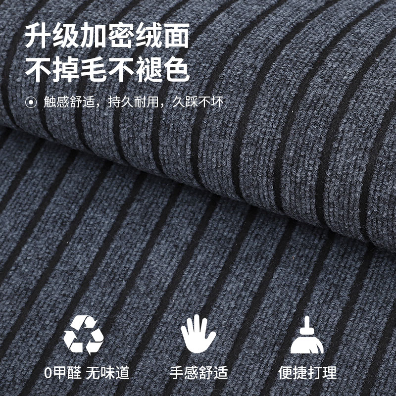 家用厨房地垫新款专用满铺吸水防滑防油防污门垫进门入户定制地毯