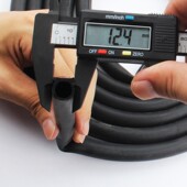 汽车密封条大D隔音条小D Z型车门密封胶条车用P型防尘条大D型B柱