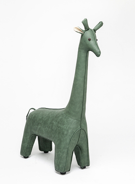 动物摆件手工动物造型家居大象猩猩长颈鹿男女生礼品礼物