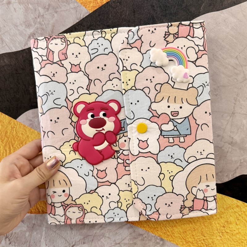 新款卡通孕妇产检报告单收纳册a4a5对折孕检资料册孕妈孕期档案册