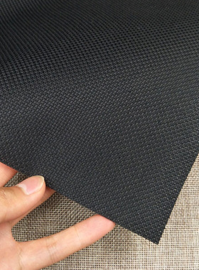 十字空白黑色绣布小格14ct细绣布绣布正二股格子布料棉布格子线