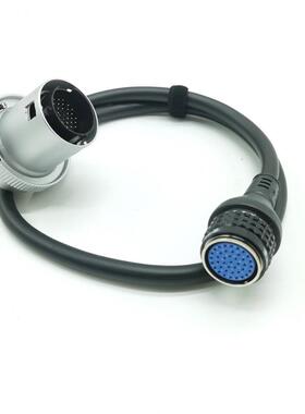 工厂直销奔驰38pin线MBSTARC4老款圆头诊断线测试线