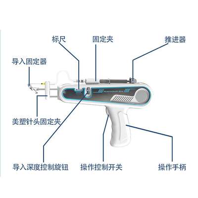 电商暨大浅导美塑枪水光美塑枪仪器专用配件耗材U225mesoderm