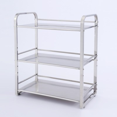 置物架落地式微波炉烤箱多层置物架储物架锅架架子收纳架节省空间