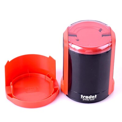 卓达4642底盖4445保护盖4638圆形章盖子4320底座回墨印章专用替换