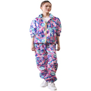 防尘服女款 防粉尘冬季 连帽透气不沾毛养殖宽松喷漆分体工作服套装