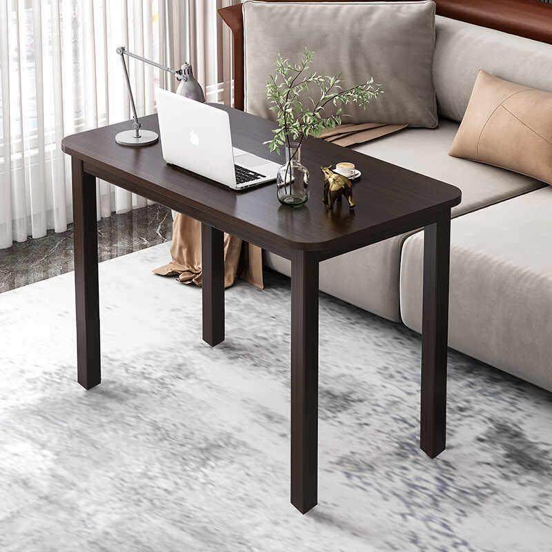 黑胡桃色电脑桌家用学习写字书桌非实木卧室简约办公小桌子长方形,住宅家具,电脑桌,淘宝优惠券,粉丝福利购,淘宝优惠卷