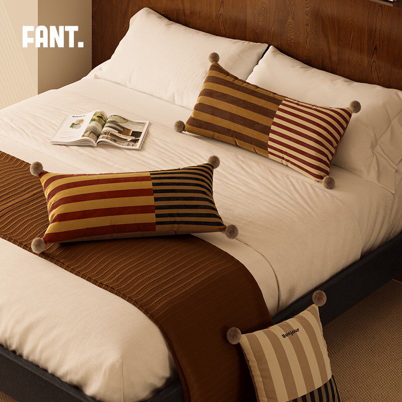 可可定律腰枕f女生睡觉专用客厅沙发长条抱枕高级感卧室床上靠背