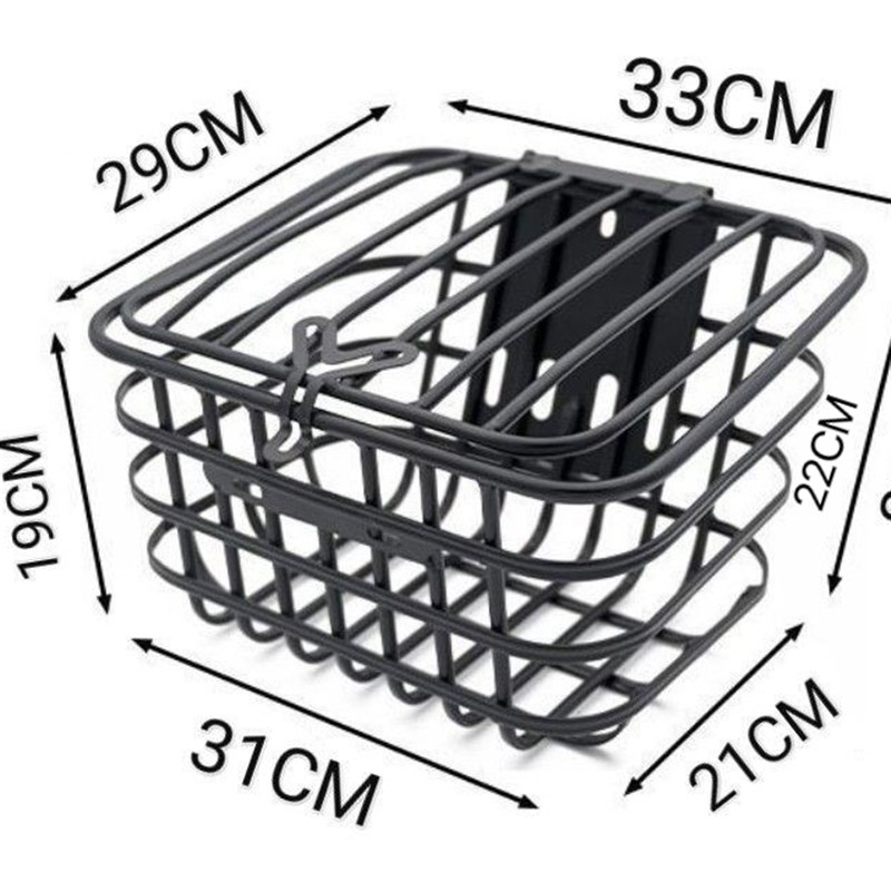 深远T90 T3电动车加大加粗带盖子菜篮车筐车篮
