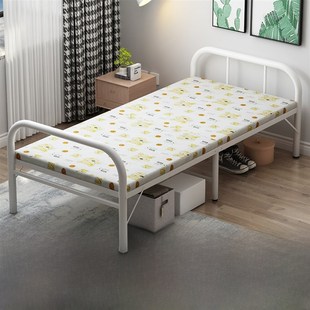 折叠床单人床双人加固型陪护床钢丝床办公室午休床简易木板床包邮