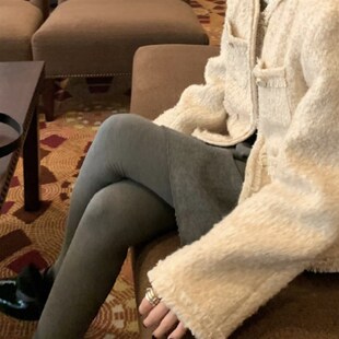 袜腰棉打底裤 百搭灰黑v连裤 袜平板无痕美腿秋冬袜 经典 千金氛围感