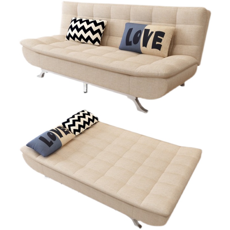 沙发床可折叠小户型双人1.8米多功能布艺两用经济型可拆洗1.5客厅