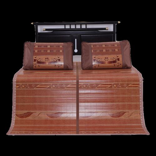 竹席凉席1.5米夏季学生宿舍单双人家用可折叠1.8m双面两用草席子