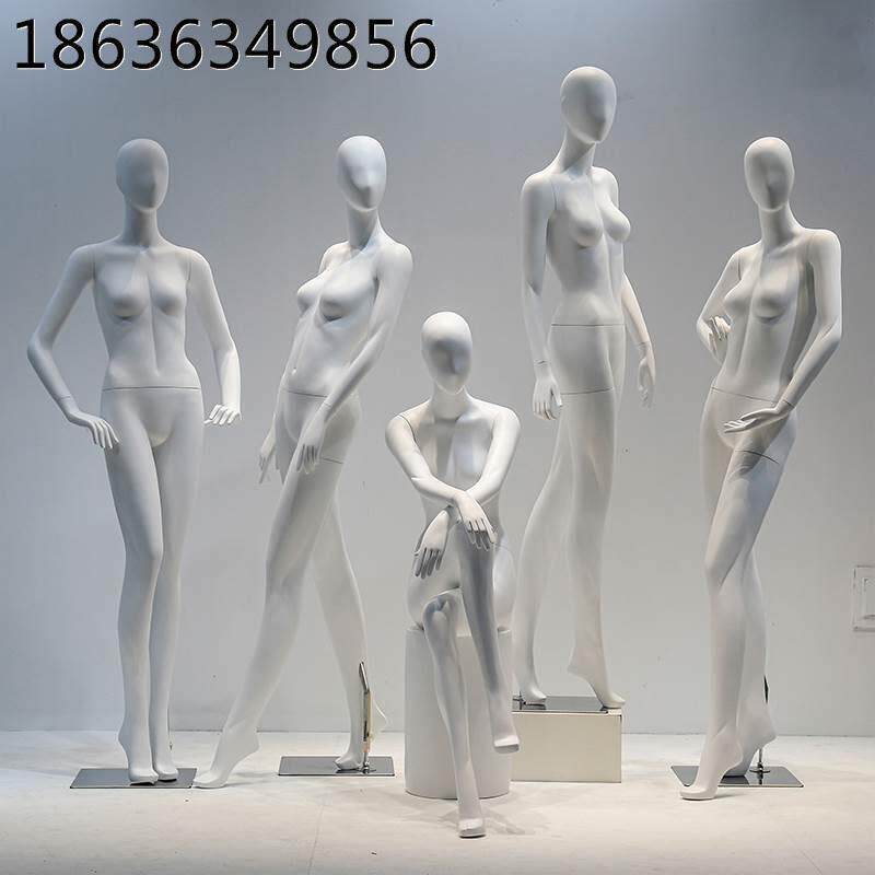 模特道具女全身人体假人台仿真模型橱窗婚纱女装内衣服装店展示架