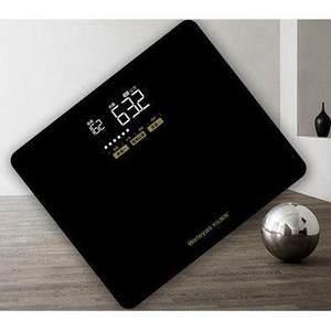 韦乐雅斯电子秤精准充电玻璃身高电子称减肥高精度耐用体重秤智能