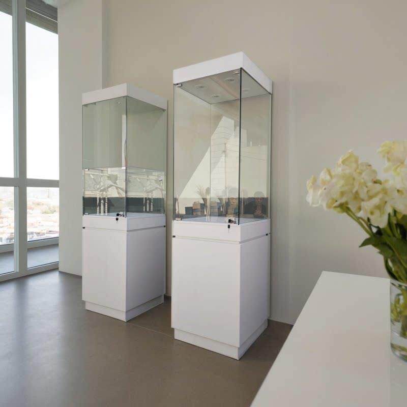 珠宝玉器瓷器产品展架模型展示柜展厅模型样品玻璃柜博物馆展示柜