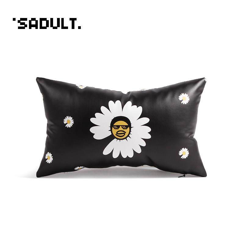 创意卡通小雏菊汽车头枕护颈枕车用座椅枕头车载靠枕个性车内用品