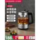 煮茶器家用煮茶壶蒸茶壶全自动蒸汽喷淋玻璃煮茶炉办公室小型茶壶