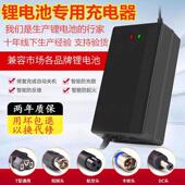 电动车锂电池48V充电器24V36V48V60V2A航空发夹农头视讯摄影机品