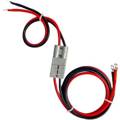 带电线对接连接器紫铜电源线快接头公母快速插头叉车电瓶充电定做