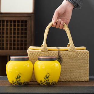 高档黄茶礼盒包装空盒君山银针蒙顶黄芽黄金芽霍山黄芽茶通用定制