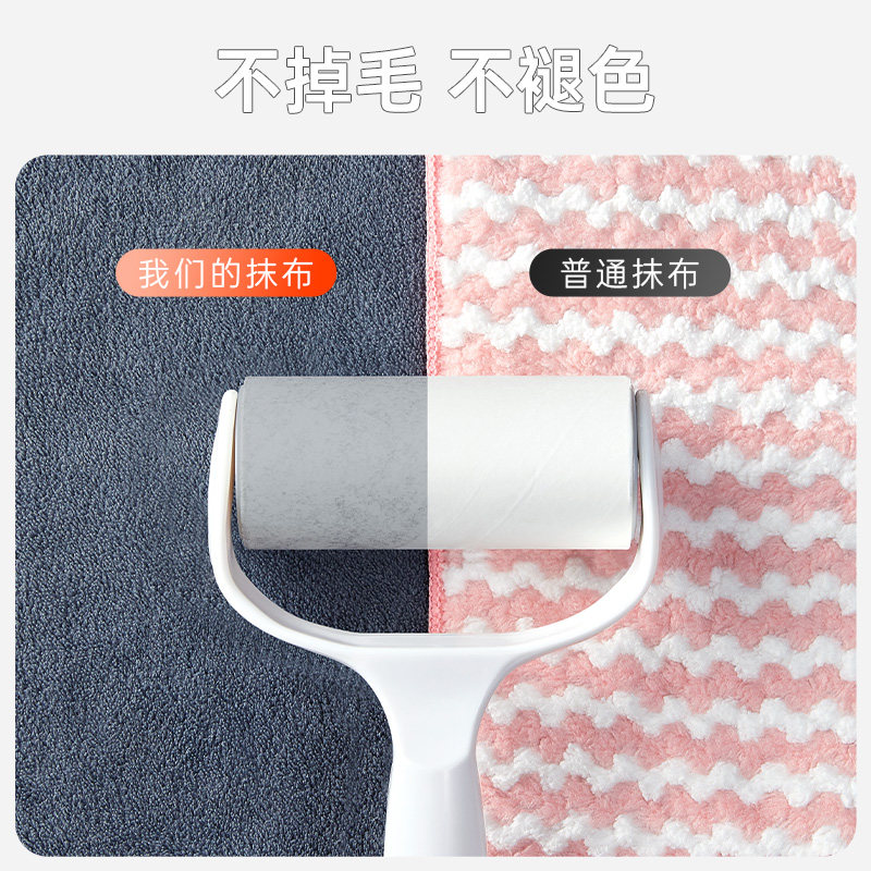 抹布厨房专用家用鱼鳞擦桌子清洁毛巾不掉毛懒人吸水不沾油洗碗布,家庭/个人清洁工具,抹布,淘宝优惠券,粉丝福利购,淘宝优惠卷