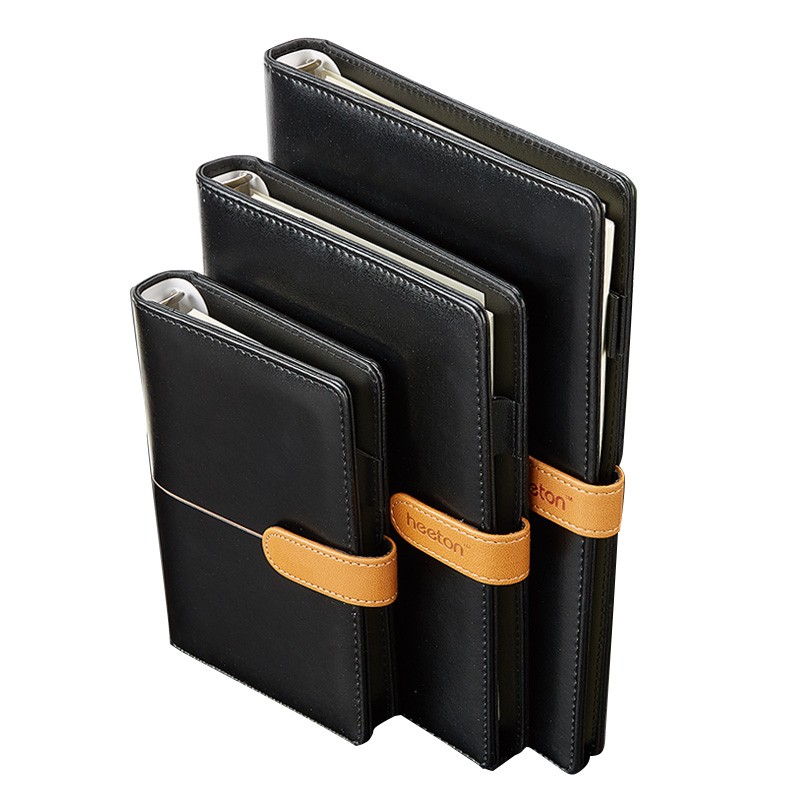 喜通【买1送1送替芯】磁扣皮面商务活页笔记本b5手帐本活页笔记本