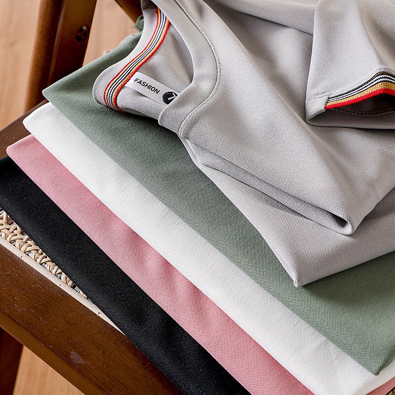 新型凉感科技面料!撞色针织袖条!男士夏季百搭圆领休闲短袖T恤