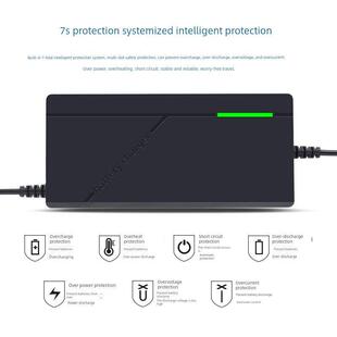 电瓶车、电动摩托车适用于超威天能蓄电池铅酸12V24V36V充电器全