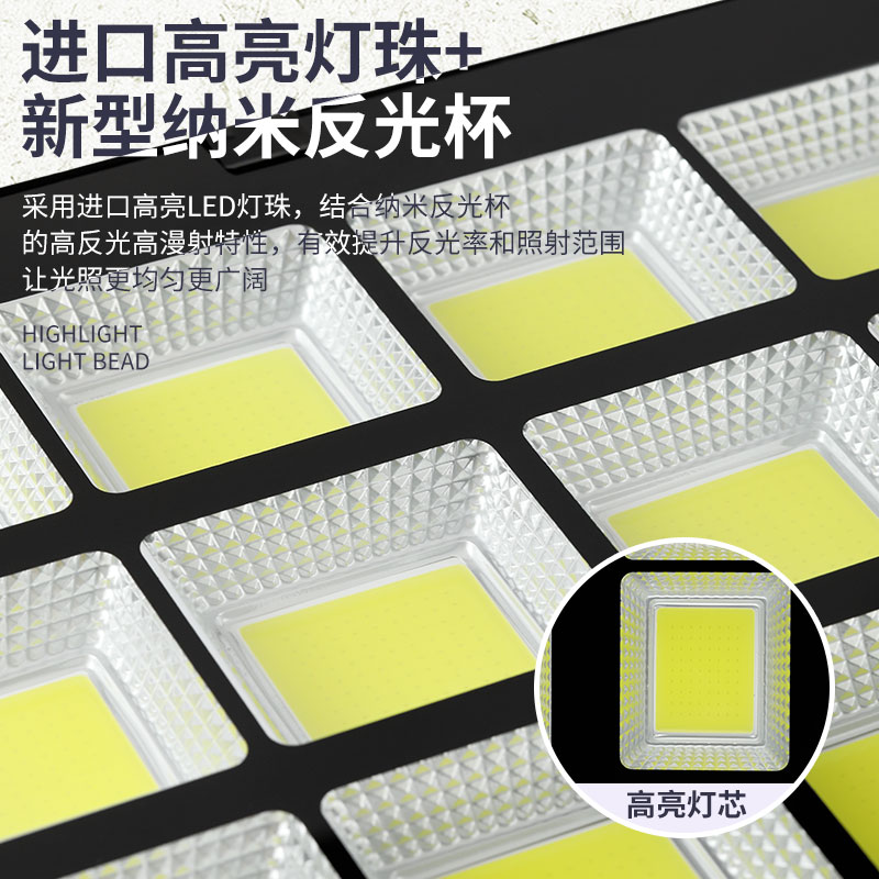 亚明led户外照明投光灯超亮球场广场600W射灯广告白光防水探照灯