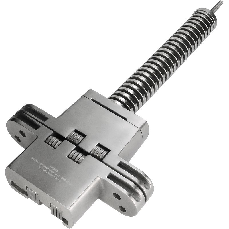 香港域堡 暗藏十字铰链合页 家装酒店带自闭隐藏门304不锈钢精铸