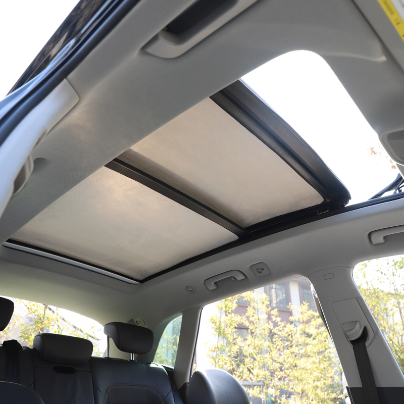 雪铁龙C3-XR天逸C5 DS5 6 7专用汽车遮阳挡全景天窗绒面防晒板帘