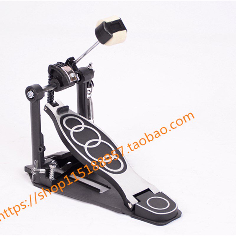 包邮架子鼓双链条一体单踩锤爵士鼓脚踩锤踏底鼓练习踩槌乐器配件