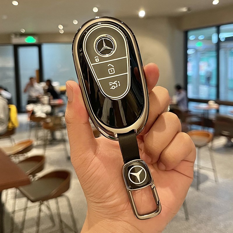 适用于奔驰钥匙套新C级A级E级C260L壳A200L扣E300LGLC300/GLE/GLB