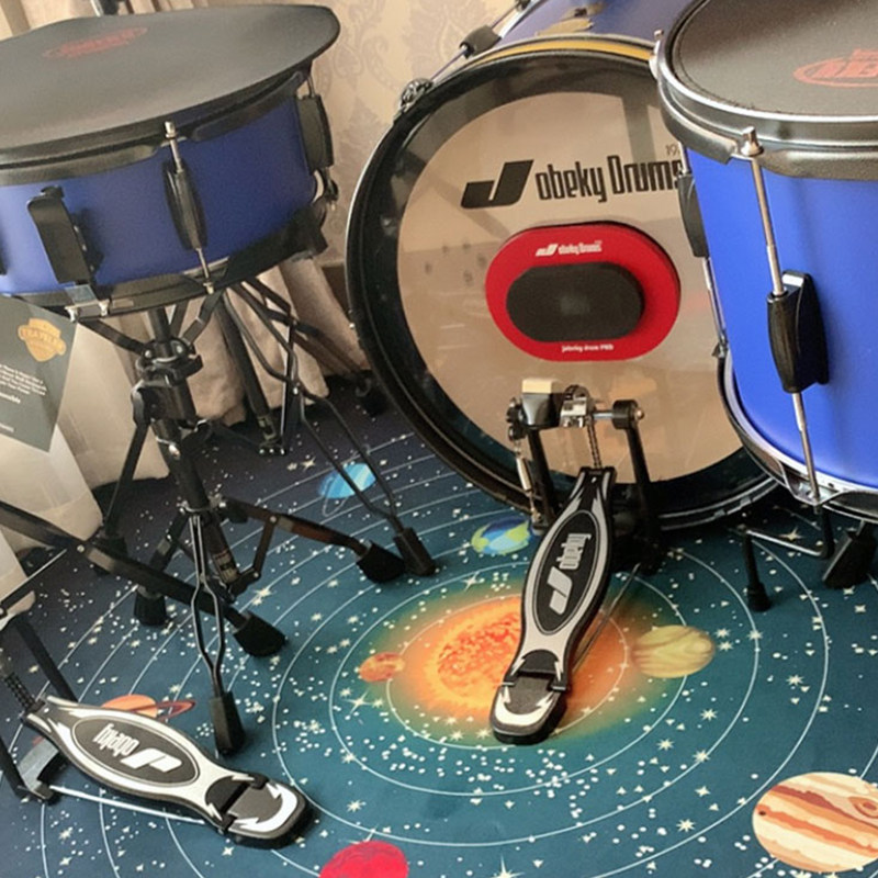 架子鼓地毯垫防滑加厚爵士鼓脚垫地垫隔音减震专用电子鼓家用鼓毯