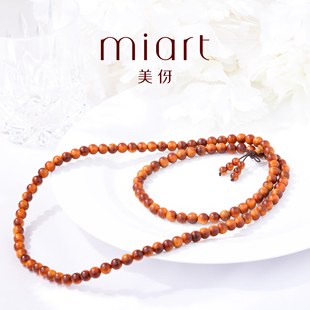 美伢【凤翔】柏木108颗老油料多圈手串 吊坠YB25XL08001