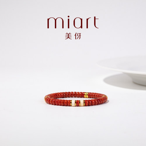 美伢【霄暖】南红手串QT26SC09013