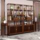 博架实木新古中式 多宝阁榆茶木董叶展示柜客厅古隔断置物F588架展