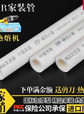 PPR冷热给水管接4分NNP206分2 气1寸32ppr水5管家装暖自来水管头