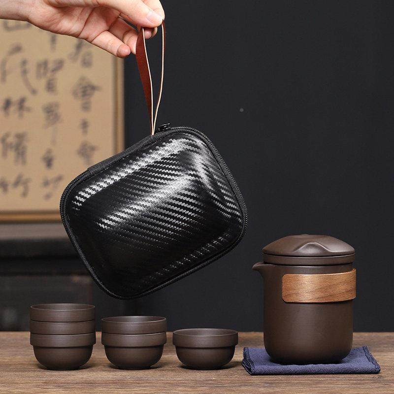 砂户外快客杯便8212022 携式旅行茶具套装露营紫车载身包一六杯壶,餐饮具,旅行茶具,淘宝优惠券,粉丝福利购,淘宝优惠卷