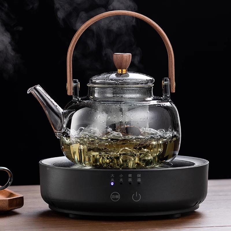电壶陶炉x-575煮茶家用煮茶器新款容量耐高烧温水泡茶围大炉玻璃