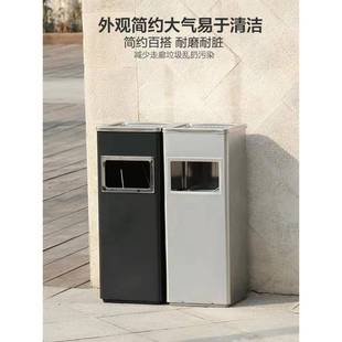 户区外不锈钢立式烟灰方形L-168酒店楼办公室道电梯口室外吸烟灭