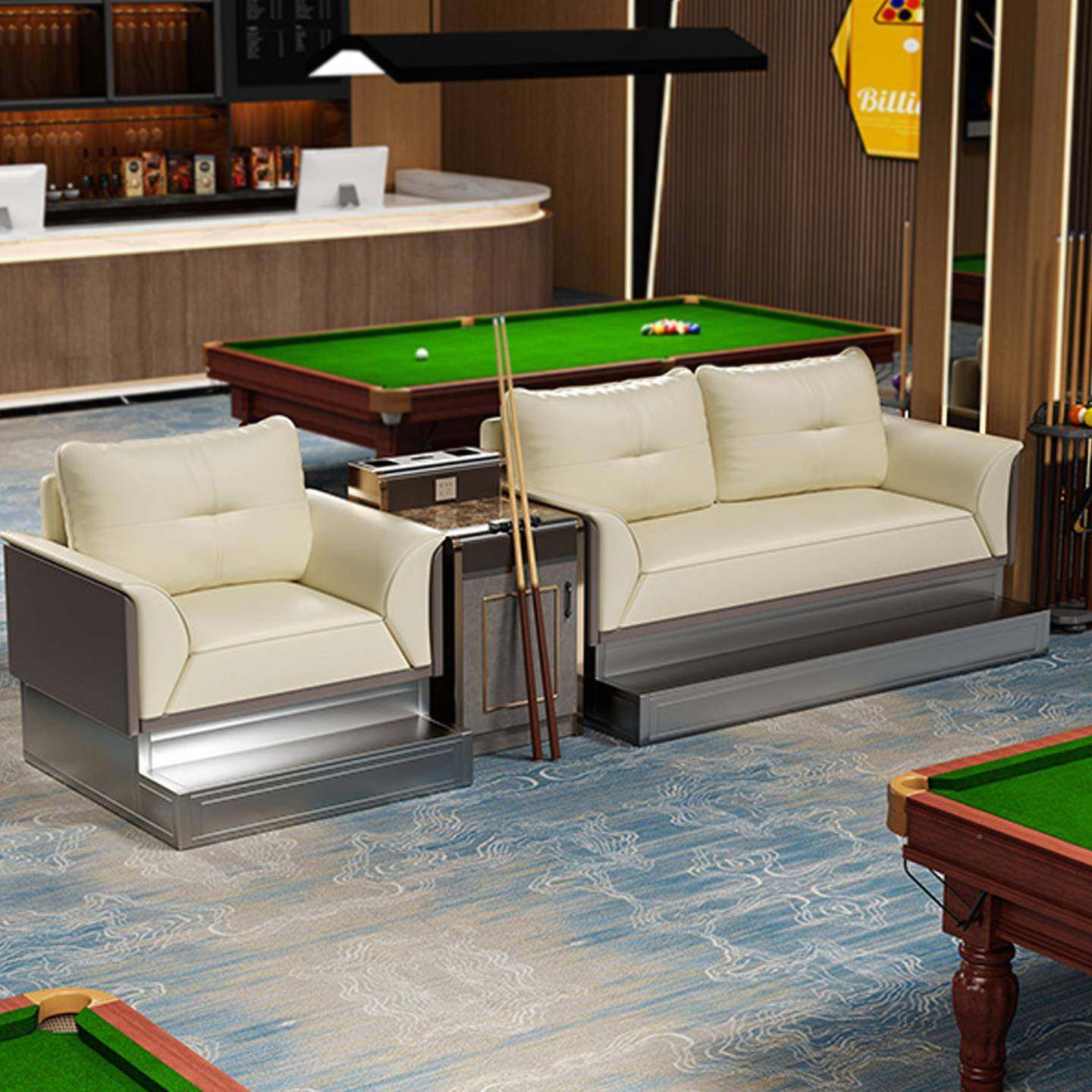 耐脏皮质球沙发 台沙发台 夏天的爬台球厅比赛专用观球球椅 棋牌,商业/办公家具,台球厅家具,淘宝优惠券,粉丝福利购,淘宝优惠卷