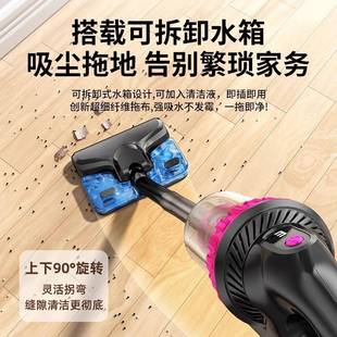 HB80持除线螨猫毛吸尘拖 吸尘器无大吸力家用超静力音强小型手MY