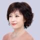 中老年假发女IFZ全发头套老人短发真全真人发妈妈自短卷蓬发中长