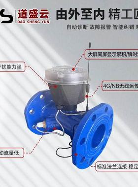 声道本盛超波流量计MFG低成法兰管道流量计水液体超液声波远传水