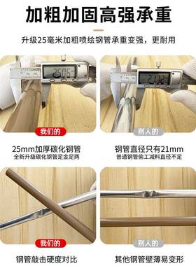 经简易衣开门款家用出卧室柜租房用组CCCC装布衣柜加粗加厚挂衣橱