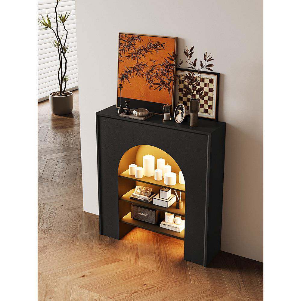 红炉壁柜欧网式民宿装5769饰柜简约婚现代背景墙礼法式客厅玄关收